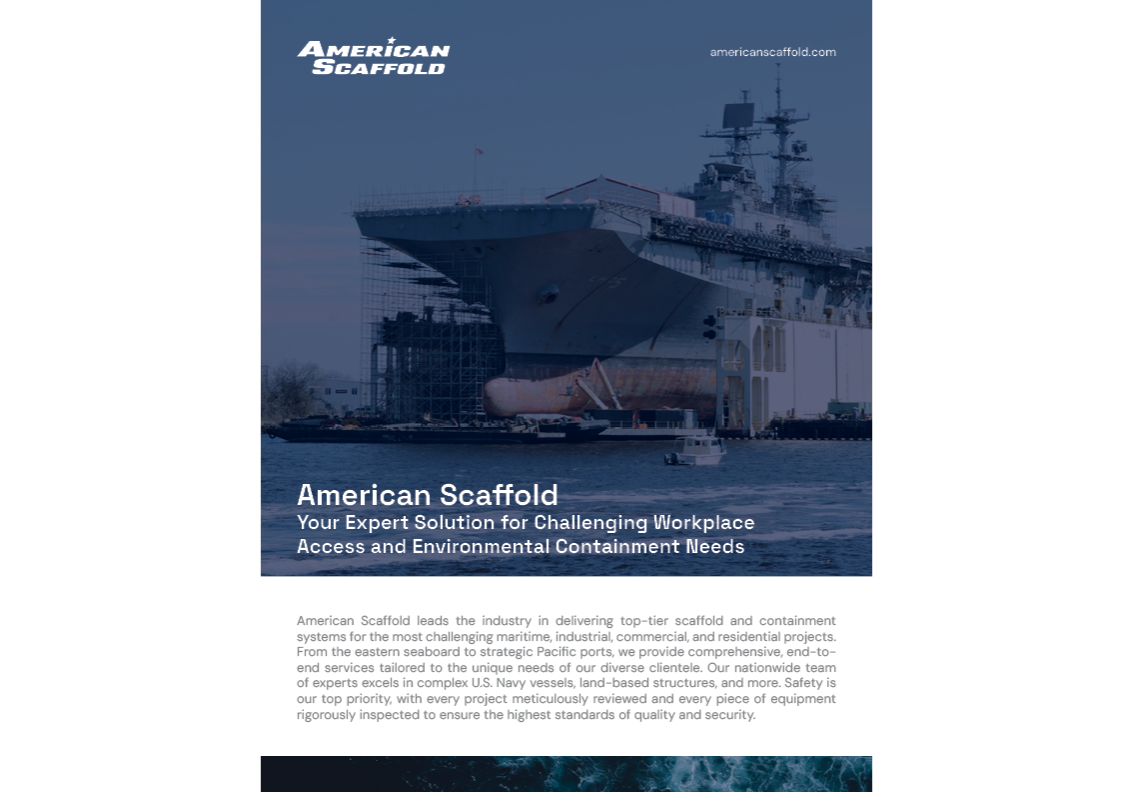 American Scaffold Brochure Thumbnail