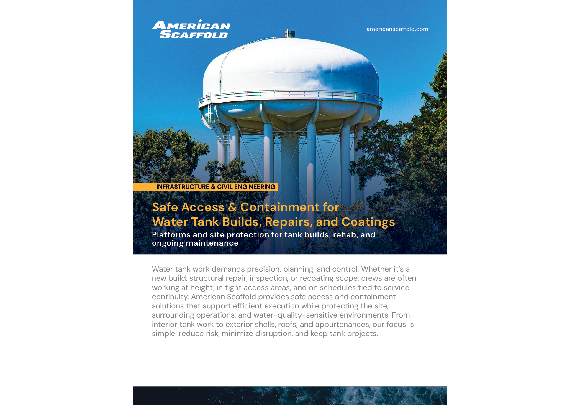 American Scaffold Water Tanks